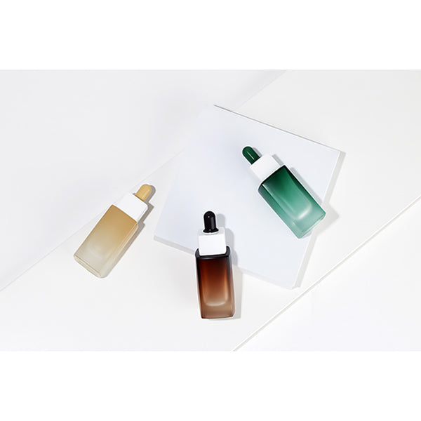L) ガラススポイトボトル(角型) 30ml