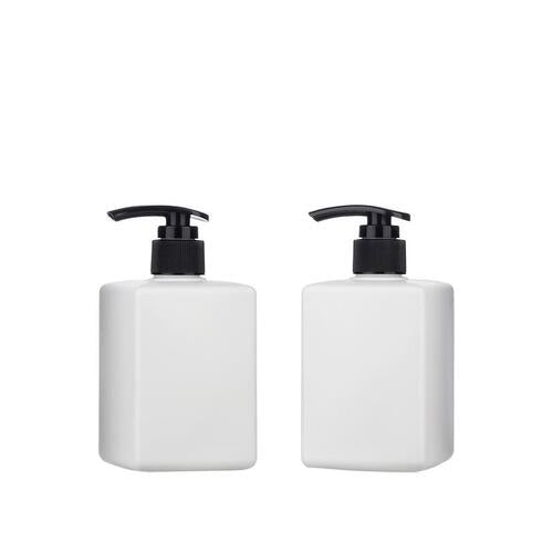 L) ポンプボトル(角型) CJ-G300,500ml_PET