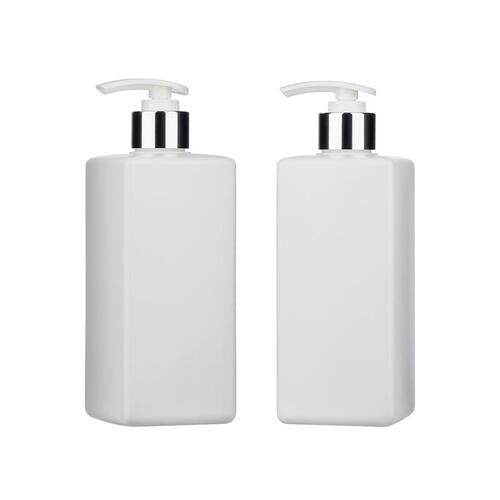 L) ポンプボトル(角型) CJ-G300,500ml_PET