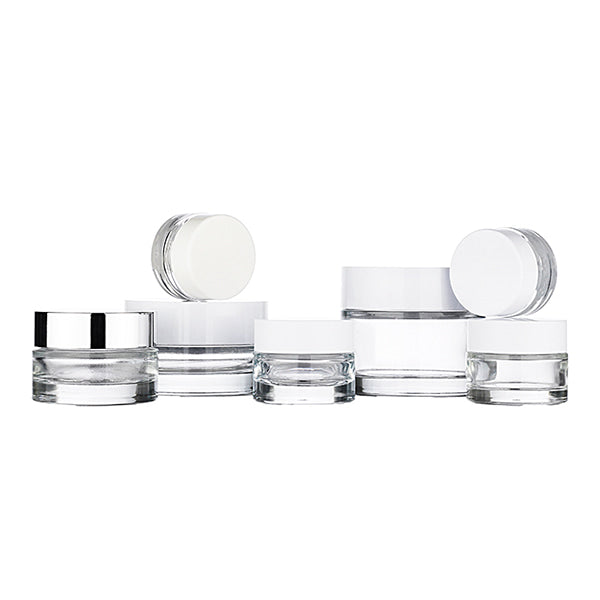 L) ガラスクリームジャー CB5,7,15,20,30,50,100g