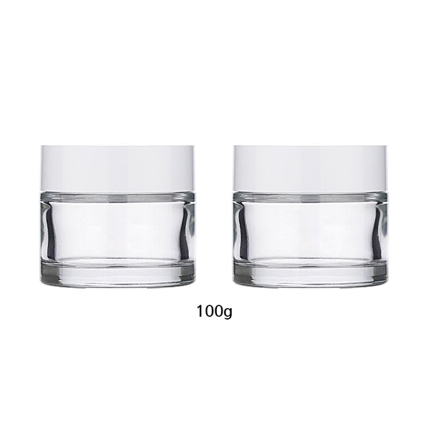 L) ガラスクリームジャー CB5,7,15,20,30,50,100g