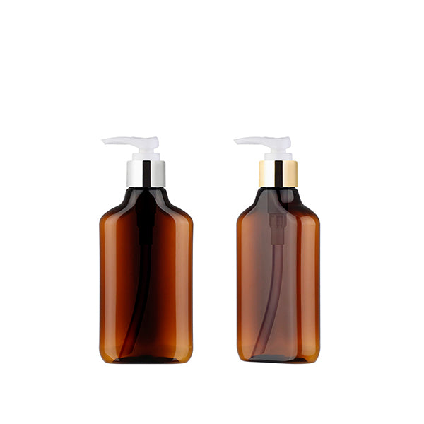 L) 金冠・銀冠ポンプボトル(スクエア/Dタイプ) 150ml_PET