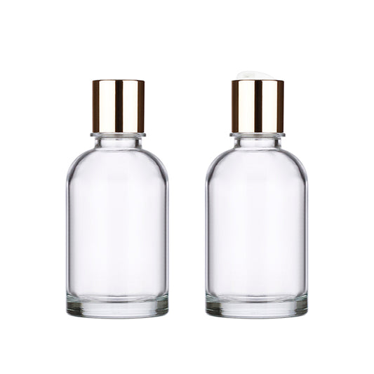 L) ガラスボトル単品 CW130ml - YOKIプラザ - 化粧品容器