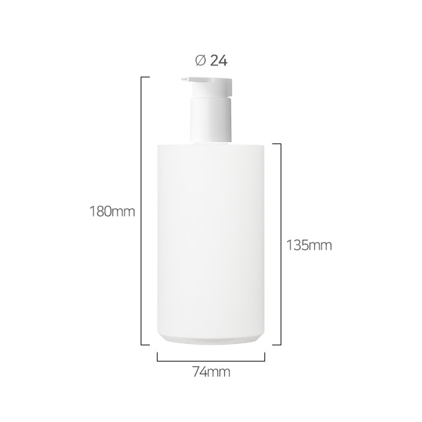 L) ジェルポンプボトル360 C500ml_PE+PP混合