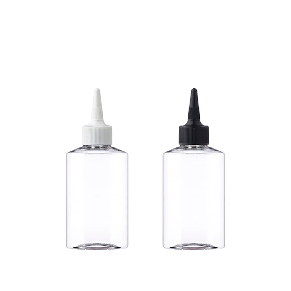 L) トンガリキャップボトル(楕円) EA60ml_PET