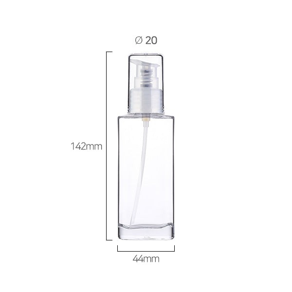 L) ガラスドロップポンプ(角型) S100ml