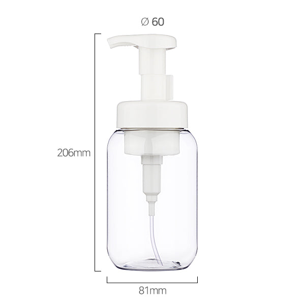 L) 泡ポンプ(スクエアクル) CJ-SR500ml_PET