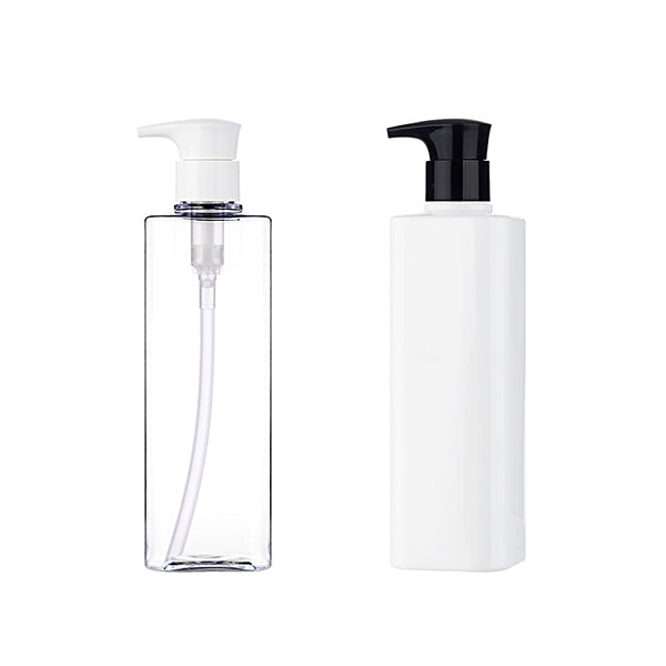 L) 防水ポンプボトル(Gタイプ/角型) S500ml_PET