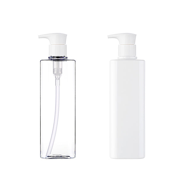 L) 防水ポンプボトル(Gタイプ/角型) S500ml_PET