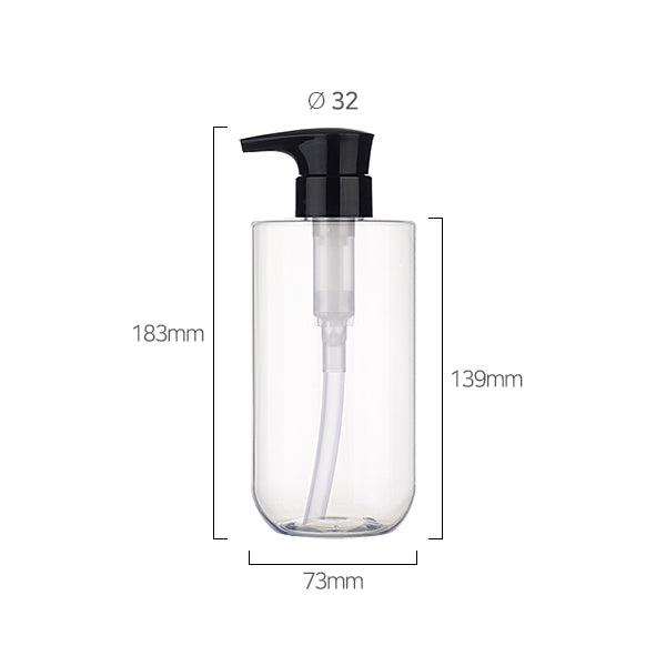L) 防水ポンプボトル(Gタイプ) CU500ml_PET