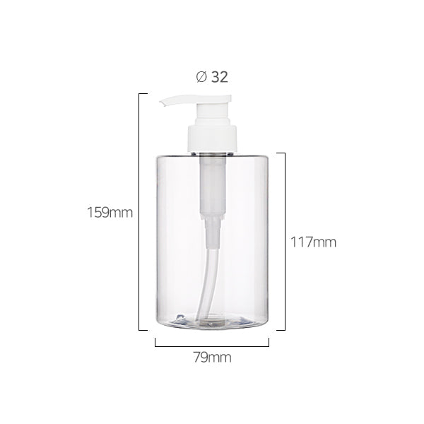L) 防水ポンプボトル(G2タイプ) CS500ml_PET