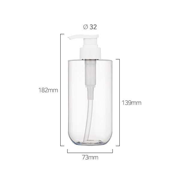 L) 防水ポンプボトル(G2タイプ) CU500ml_PET