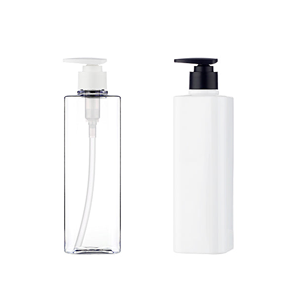 L) 防水ポンプボトル(G1タイプ/角型) S500ml_PET