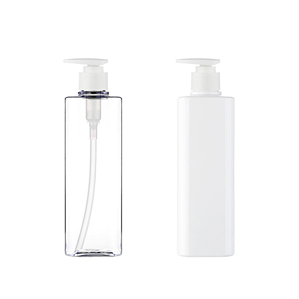L) 防水ポンプボトル(G1タイプ/角型) S500ml_PET