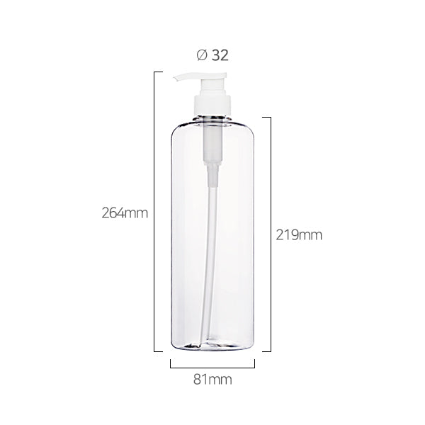 L) 防水ポンプボトル(G2タイプ) CR1000ml_PET