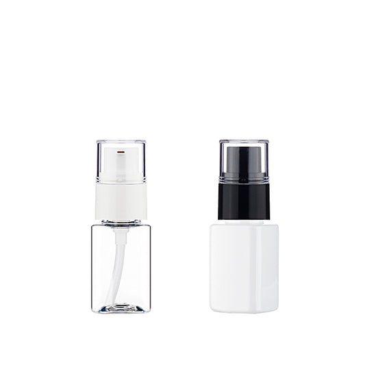 L) ワンドロップDXポンプ(角型) S30ml_PET - YOKIプラザ - 化粧品容器