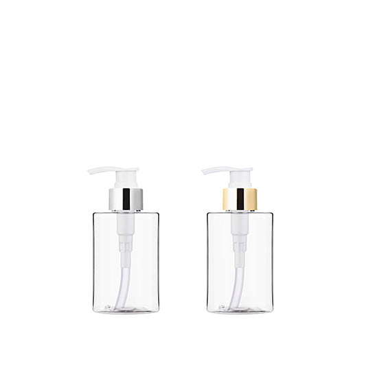 L) 金冠・銀冠ポンプボトル(Bタイプ) CS150ml_PET - YOKIプラザ - 化粧品容器