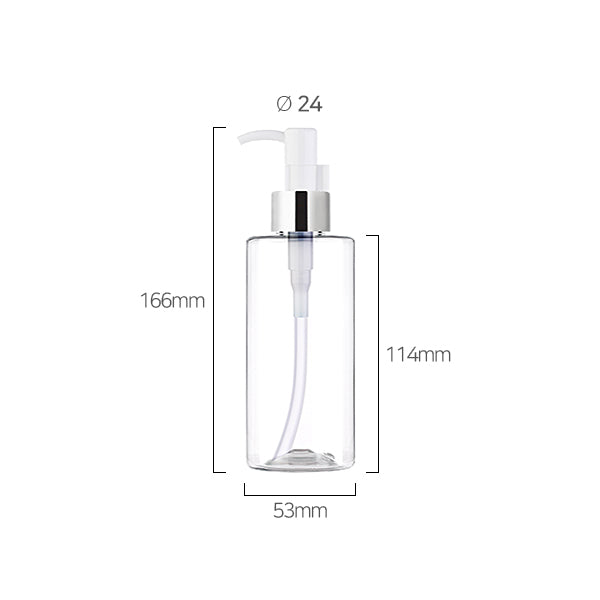 L) 金冠・銀冠オイル用ポンプボトル CN200ml_PET
