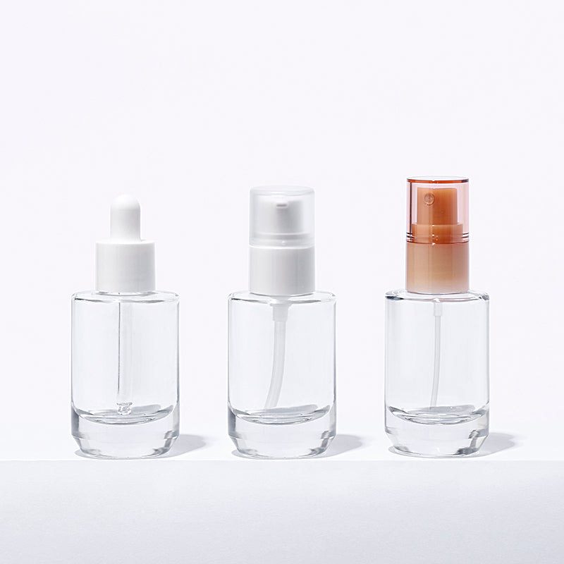 L) ガラスボトル単品(楕円) U30ml