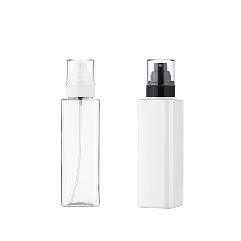 L) ミストスプレー(クリアキャップ/角型) S-G200ml_PET - YOKIプラザ - 化粧品容器