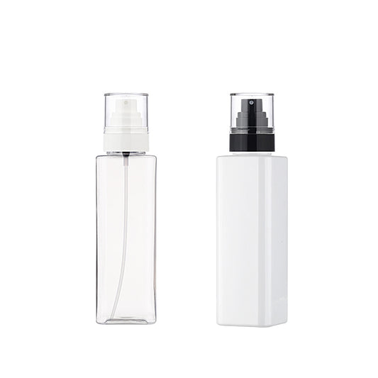 L) ミストスプレー(クリアキャップ/角型) S-G200ml_PET - YOKIプラザ - 化粧品容器