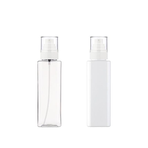 L) ミストスプレー(クリアキャップ/角型) S-G200ml_PET - YOKIプラザ - 化粧品容器