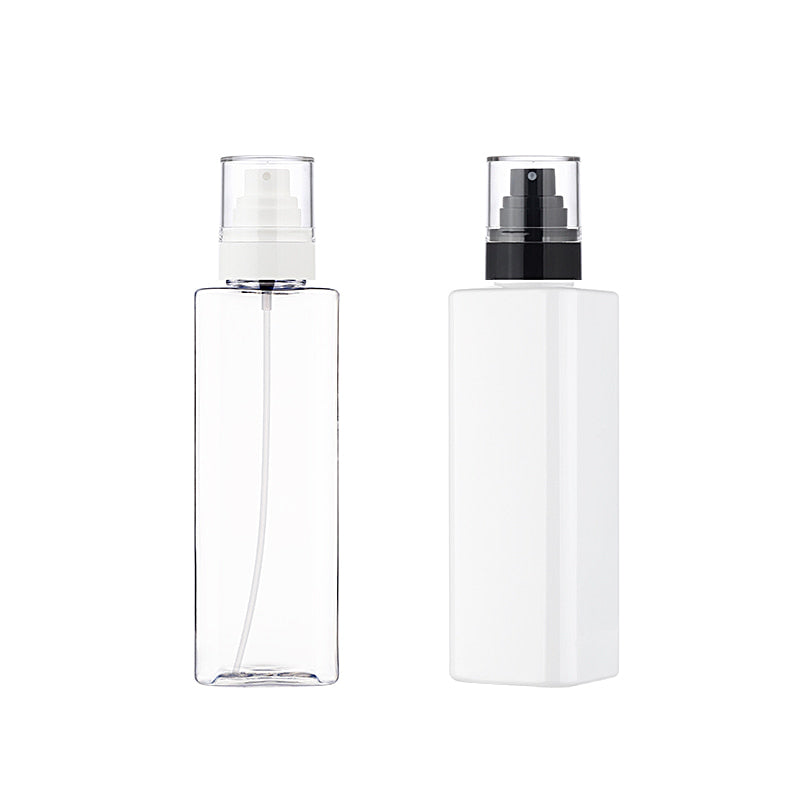 L) ミストスプレー(クリアキャップ/角型) S-G300ml_PET - YOKIプラザ - 化粧品容器