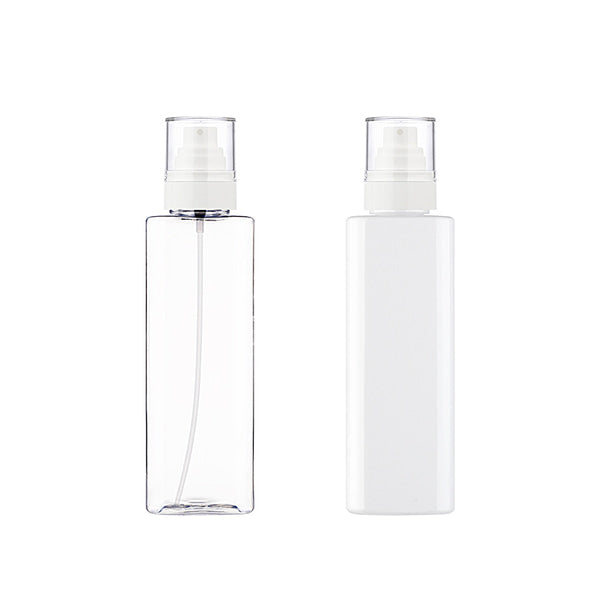 L) ミストスプレー(クリアキャップ/角型) S-G300ml_PET - YOKIプラザ - 化粧品容器