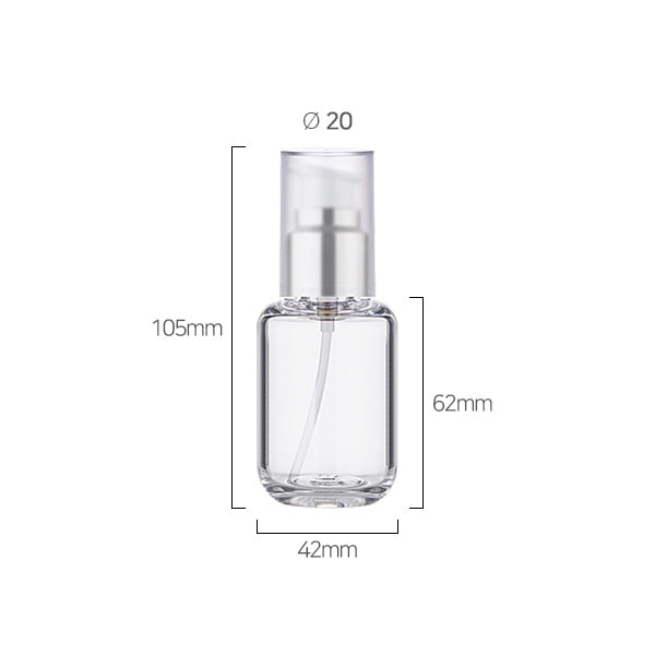 L) 金冠・銀冠ワンドロップポンプ(角張りキャップ) CUR50ml_HB