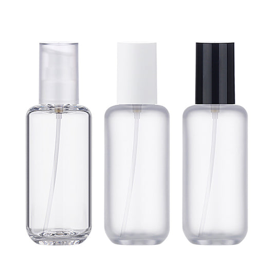 L) ワンドロップポンプ(角張りキャップ) CUR120ml_HB - YOKIプラザ - 化粧品容器