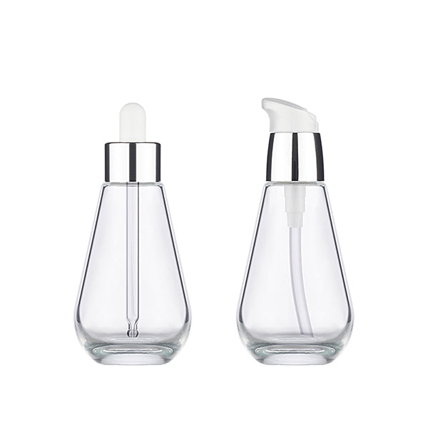 L) ガラスボトル単品(水滴型) 50ml