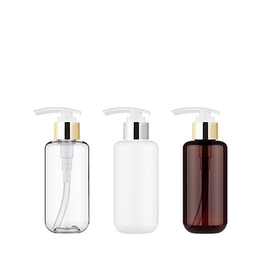 L) 金冠・銀冠ポンプボトル CUR150ml_PET - YOKIプラザ - 化粧品容器