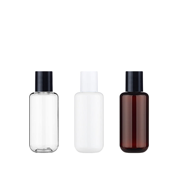 L) 中栓付スクリューロングキャップボトル CUR150ml_PET - YOKIプラザ - 化粧品容器