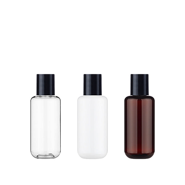 L) 中栓付スクリューロングキャップボトル CUR150ml_PET - YOKIプラザ - 化粧品容器