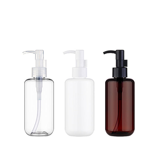 L) オイル用ポンプボトル CUR200ml_PET - YOKIプラザ - 化粧品容器