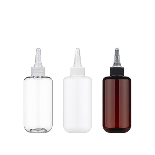 L) トンガリキャップ(蓋一体型) CUR200ml_PET - YOKIプラザ - 化粧品容器