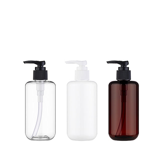 L) ポンプボトル(Dタイプ) CUR200ml_PET - YOKIプラザ - 化粧品容器