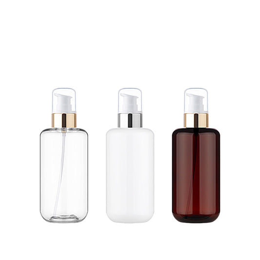 L) 金冠・銀冠ワンドロップポンプ CUR200ml_PET - YOKIプラザ - 化粧品容器