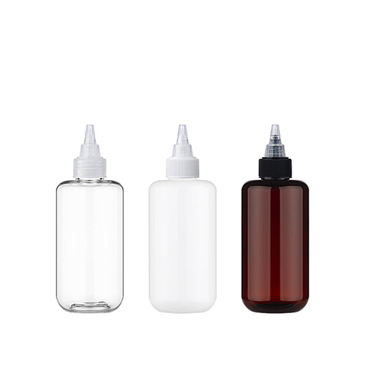 L) トンガリキャップ(蓋一体型-T) CUR200ml_PET - YOKIプラザ - 化粧品容器
