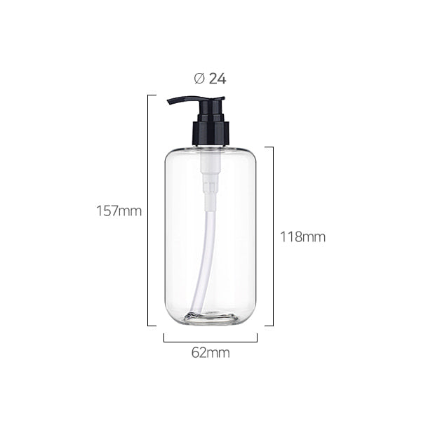 L) ポンプボトル(Bタイプ) CUR300ml_PET