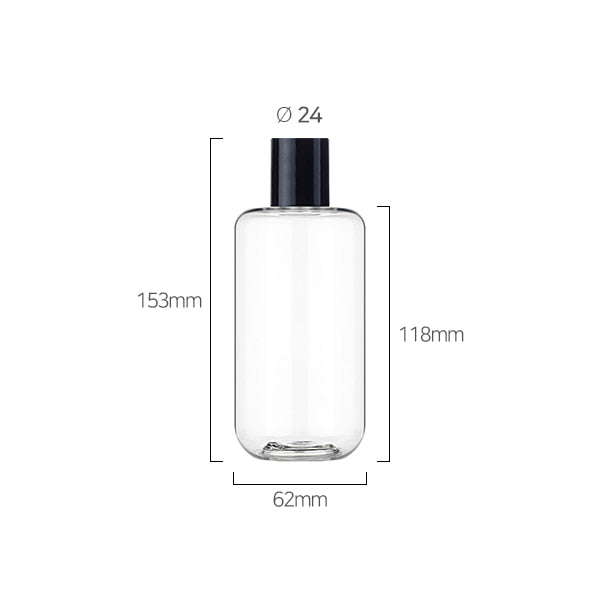 L) 中栓付スクリューロングキャップボトル CUR300ml_PET