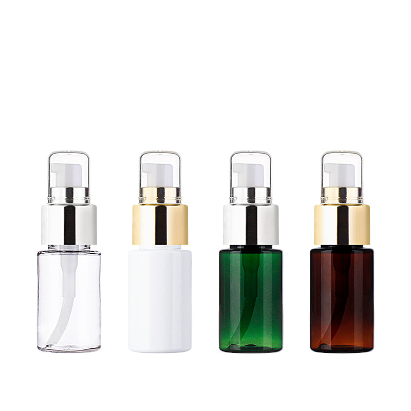L) 金冠・銀冠オイル用ドロップポンプ C20ml_PET - YOKIプラザ - 化粧品容器