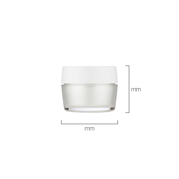 L) アクリルクリームジャー(CDタイプ) CR15,30,80g