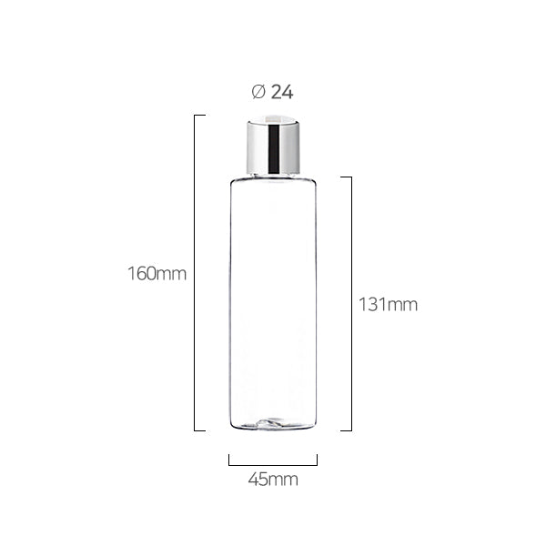 L) 金冠・銀冠プレスキャップボトル C180ml_PET - YOKIプラザ - 化粧品容器