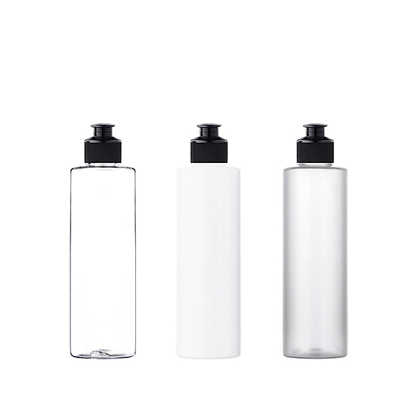 L) ワンタッチキャップボトル(先細) C180ml_PET - YOKIプラザ - 化粧品容器