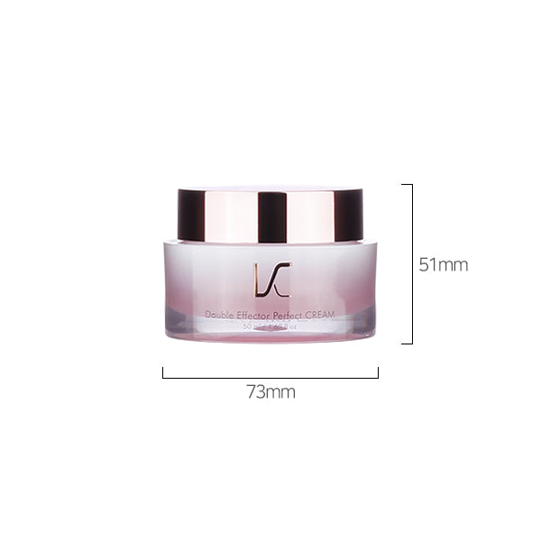 L) アクリルクリームジャー(中蓋付) JW50g