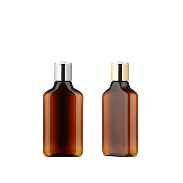 L) 金冠・銀冠プレスキャップボトル(スクエア) 150ml_PET - YOKIプラザ - 化粧品容器