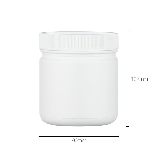 L) クリームジャー MR450g_HDPE