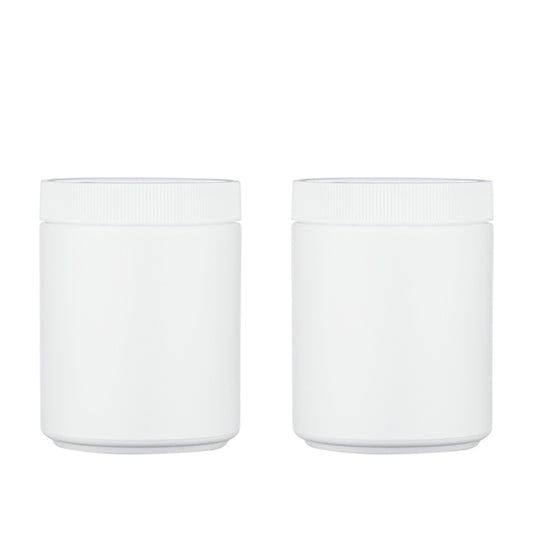 L) クリームジャー MR600g_HDPE