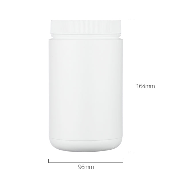 L) クリームジャー MR1000g_HDPE